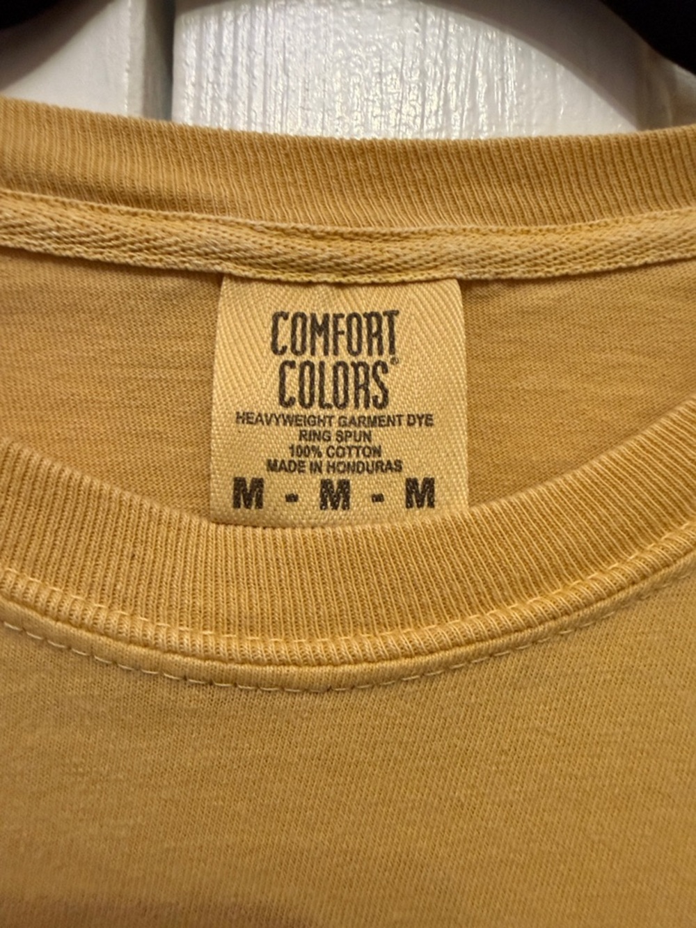Comfort Colors Mustard Yellow ‘BBQ Vibes' Graphic Tee - Picture 2 of 3